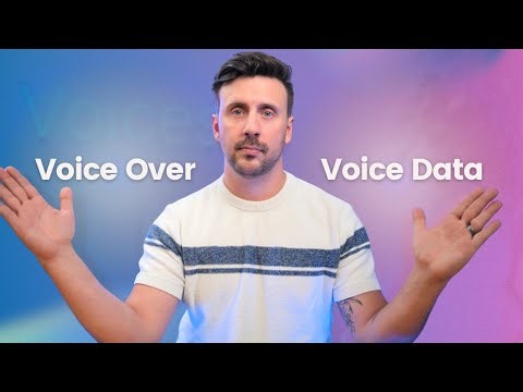 What Makes Voice Over Work Different from Voice Data?