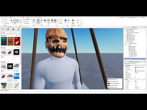 How to make a Spirit Halloween prop in ROBLOX Part 1/6