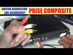 boitier acquisition video usb : le branchement composite