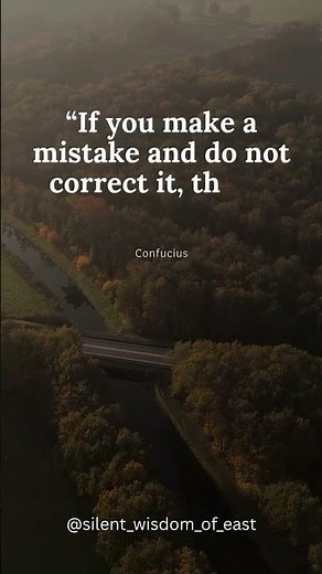 If you make a mistake and do not correct it, this is called a mistake #motivation #quotes