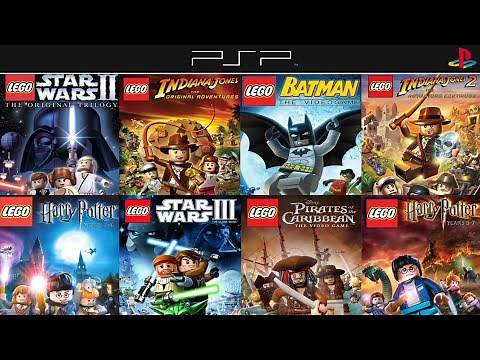 All LEGO Games for PSP | Playstation Portable Games