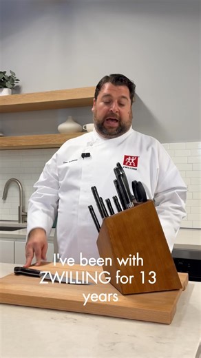 Our Pro collection was designed to be an extension of your hand, featuring an innovative curved bolster that supports the professional pinch grip. | Zwilling USA