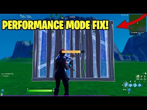 HOW TO FIX PERFORMANCE MODE IN FORTNITE CHAPTER 2 SEASON 6!