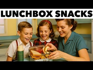 25 Forgotten 1950s Lunchbox Snacks You’ll Only See in Old Cookbooks!
