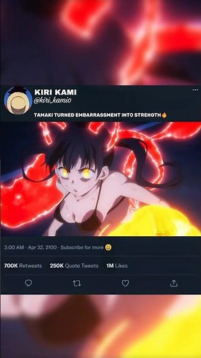 Tamaki’s Lucky Lecher Lure🔥| Fire Force season 3 |