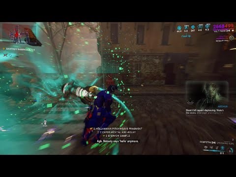 Warframe Solo Apex H-09 Tank - Volt