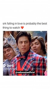1.5M views · 88K reactions | Srk falling in love probably the best too watch . . . #srk #shahrukkhan #love #coolretro #retro #trending #bollywood #radionasha | Radio Nasha | Facebook