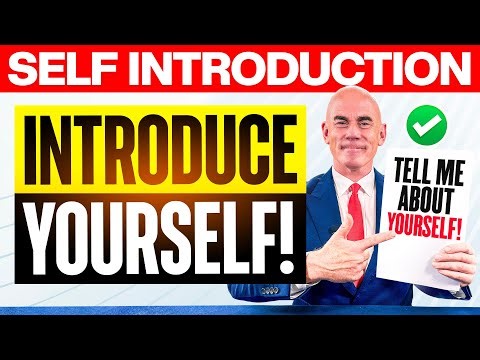HOW TO INTRODUCE YOURSELF | Self-introduction in English | TELL ME ABOUT YOURSELF Best Answer!
