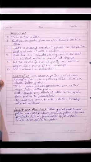 CLASS 12TH CBSE BIOLOGY LAB MANUAL EXPERIMENT 1 SOLUTIONS #tutelagebymehak #shorts #biology