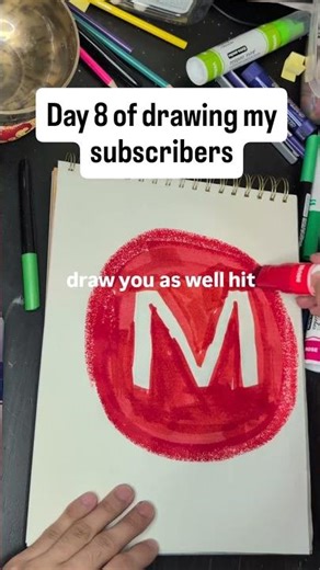Day 8: Drawing My Subscribers