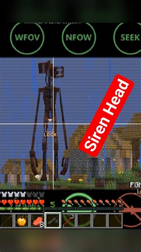 I had to remove this mod xD #minecraft #minecraftmods #minecraftshorts #sirenhead #minecraftmemes