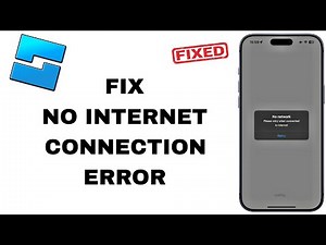 How To Fix No Internet Connection Error On Roblox