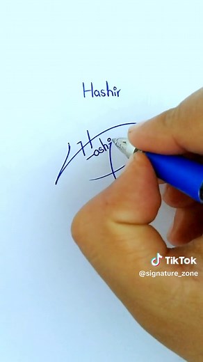 Create a Unique and Stylish Signature Design | Hashir Name Signature