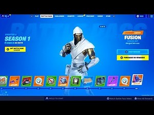 Fortnite Chapter 2 Season 1 | All 100 Battle Pass Rewards Showcase