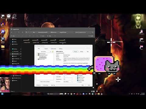 How to Add Live Widgets/Gifs to Your Desktop With Rainmeter (tutorial)