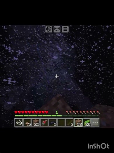 minecraft snowfall view 🤯🤯