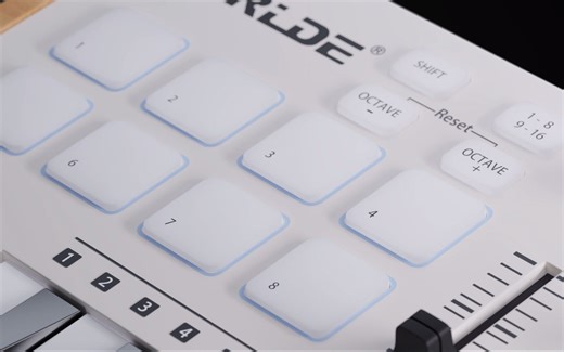 cycles 广告练习 - MIDI键盘