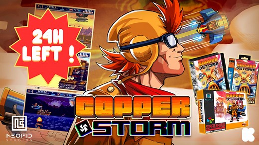 CopperStorm - A new shmup for SNES, Neo Geo Megadrive