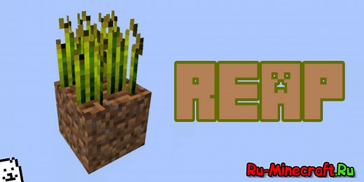 Reap Mod - новый TreeCapitator, быстрая рубка дерева [1.21.11] [1.21.10] [1.21.8] [1.21.5] [1.20.6] [1.19.4] [1.18.2] [1.17.1] [1.16.5] [1.12.2]