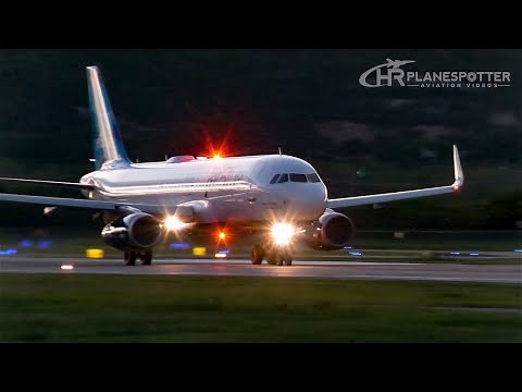Incredible Jetblue landing and take off at Ponce Mercedita Full Power Take off.
