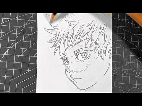How to Draw little Gojo Satoru Jujutsu Kaisen S2