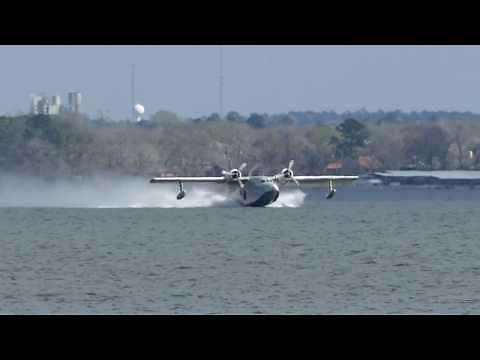 Grumman Albatross at Conroe, Texas.