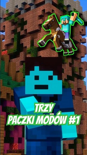 3 PACZKI MODÓW DO MINECRAFTA, KTÓRE MUSISZ ZNAĆ! 👀 - CZĘŚĆ 1