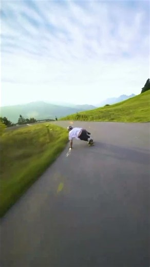 Big downhill of Gregoire Schwab