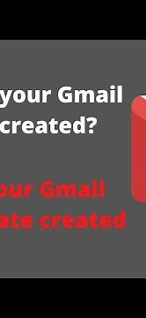 How to check gmail created date | Google account first date | Gmail account date of birth