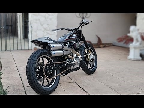 Sportster tracker built for my dad and a lap around Thunderhill West.