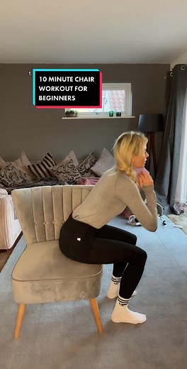 4-Week Beginners Programme by Amy Jo | Chair Workout