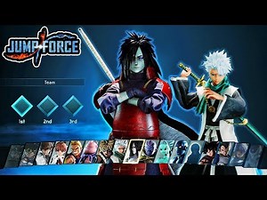Jump Force - ALL NEW DLC Pack 3 Characters Moveset & Ultimates Gameplay - Madara & Toshiro Gameplay