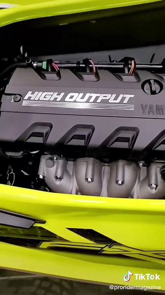 The new Yamaha FX Cruiser HO! #fyf #fyp #yamaha #pwc #jetski #waverunner