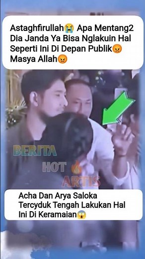 DETIK DETIK ACHA SEPTRIASA LAKUIN HAL INI DI DEPAN PUBLIK😱#achaseptriasa #aryasaloka #beritaviral