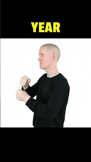 ❤️ How to sign YEAR in ASL.