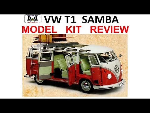 VW T1 Samba Bus 1:8 Scale Steps 1-12 DeAgostini -Model Kit Build & Review