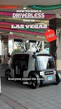 How to Ride Zoox in Las Vegas 🚗 | App, Booking & Cost Explained #travel #zoox #lasvegas