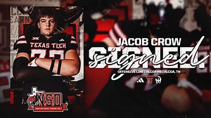 Red Raider Nation, meet Jacob Crow! OL Alcoa HS Alcoa, TN | Texas Tech Football