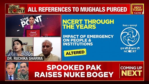 10K views · 84 reactions | NCERT drops Mughals history, Delhi Sultanate from textbook. Historian Dr Ruchika Sharma shares her views on it. Listen in #TTP Preeti Choudhry History Books #ITVideo | India Today | Facebook