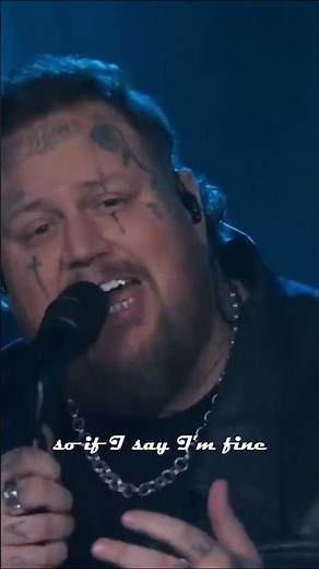 I Am Not Okay - Jelly Roll & Kelly Clarkson [Lyrics]