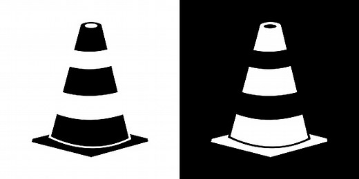 set of Traffic Cone icon.