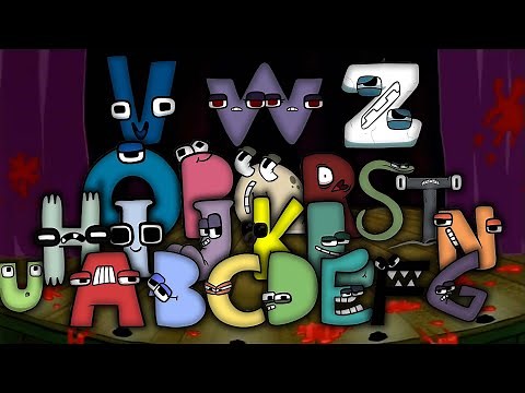 🎭Alphabet Lore in the company of Squidward and SpongeBob gives a cool concert at Krusty Krabs