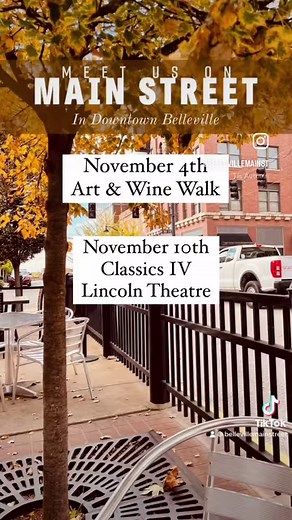Just a few highlights of Downtown Belleville events courtesy of the Welcome to Belleville, IL tourism calendar in November. There is SO MUCH MORE coming this month to Main Street, so stay tuned as always to our Instagram and Facebook stories as we share it all with you! (PS, Food Truck Tuesdays return at Shoehorn Brewing this month!) | Belleville Main Street