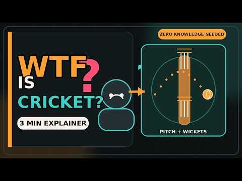 Cricket Explained in 3 Minutes: The Rules Finally Make Sense