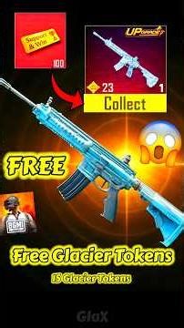 100% 😱 GET FREE M4 GLACIER Tokens 🔥Get Free M4 Glacier | Free Glacier Cricket League Tokens #shorts