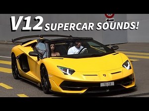 V12 SUPERCAR SOUND COMPILATION 2025!