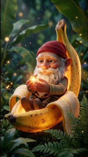 A SECRET TINY WORLD INSIDE A BANANA TREE 🍌 MAGICAL FOREST AMBIENCE & RELAXING CELTIC MUSIC