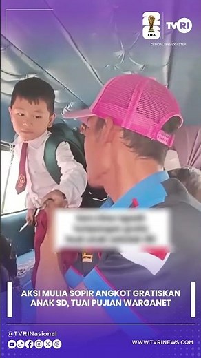 Aksi Mulia Sopir Angkot Gratiskan Anak SD, Tuai Pujian Warganet
