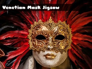 Play Venetian Mask Jigsaw | Free Online Games. KidzSearch.com