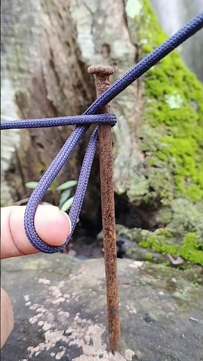 "The Smartest Knot You’ll Ever Learn (Super Useful!)" #knot #shorts #diy